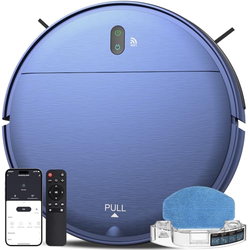 ZCWA Robot Vacuum Cleaner, Robotic Vacuum and Mop Combo BR-151 - Scratch & Dent