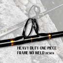 Fiblink Fishing Trolling Rod 7'6" 30-50lbs B08PJKJ2KS - Black - Brand New