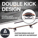 Playshion 31"x8" Complete Skateboard for Kids Adults Beginners Tiger - Brand New