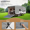 Leader Accessories Travel Trailer RV Cover Windproof Extra Thick Camper Cover - Brand New