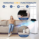 SereneLife 14000 BTU Portable Air Conditioner 4-in-1 with Heating - SLACHT14W - Like New
