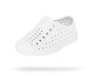 NATIVE SHOES JEFFERSON CHILD SIZE 1 SHELL WHITE - Like New
