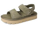 KOOLABURRA BY UGG TIZZ PLATFORM SLIDE SANDAL WOMEN SIZE 8 FD1324K - GREEN - Like New