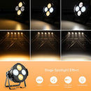 Yunhion 4*50W Stage Light 8400 Lm LED Stage Light Brighter DMX512 1 Pack - Brand New
