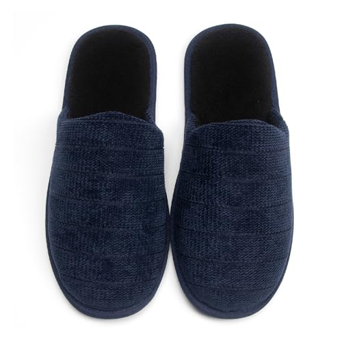 ROXONI MEN'S RONNOX HOUSE SLIPPER INDOOR/OUTDOOR SIZE 8.5-9.5 - NAVY - Brand New