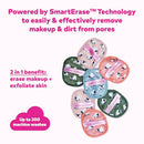 MAKEUP ERASER 7-DAY SET ERASE ALL MAKEUP WITH JUST WATER COUNTING SHEEP MULTI - Brand New