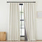 NICETOWN Thick Faux Linen 100% Blackout Curtains for Bedroom Pinch Pleated Winch - Like New