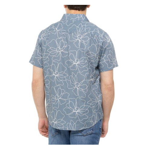 HURLEY CARYOTA PRINT WOVEN SHIRT- SHORT SLEEVE-SIZE:XL - HYPNOTIC - Brand New