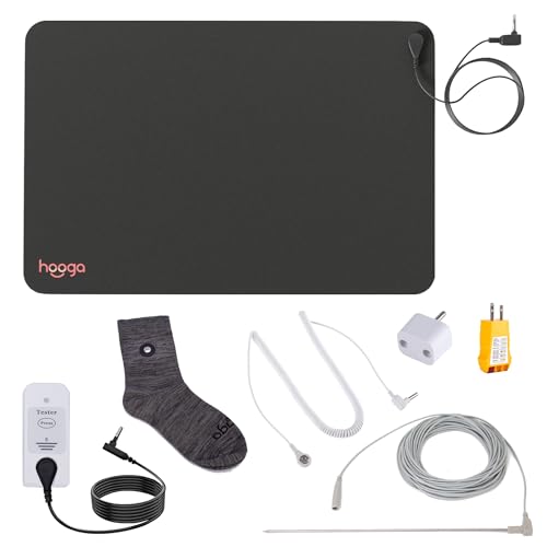 HOOGA GROUNDING MAT KIT FOR PAIN RELIEF WELLNESS - Black Like New