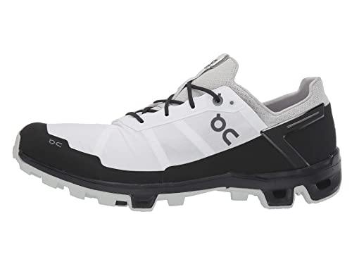 34.99849 ON RUNNING Cloudventure Peak MEN WHITE/BLACK SIZE 14 Like New