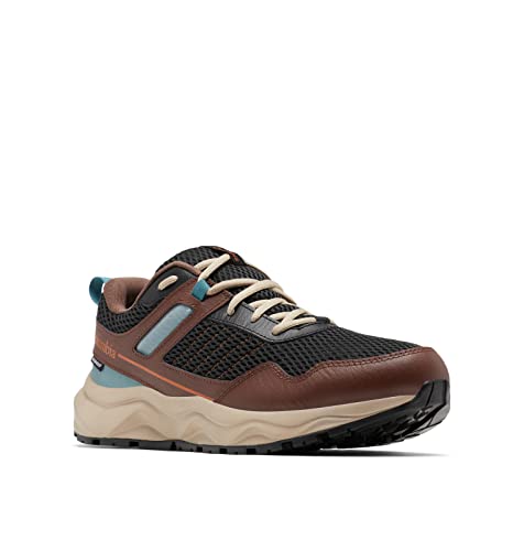 Columbia Men's Plateau Waterproof Hiking Shoe Bison Brown/Warm Copper Size 8.5 - Like New