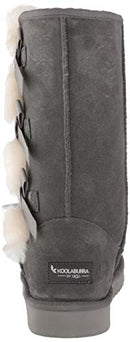 1015875 KOOLABURRA UGG WOMEN'S VICTORIA TALL BOOT SIZE 9 DISCONTINUED STONE GRAY Like New