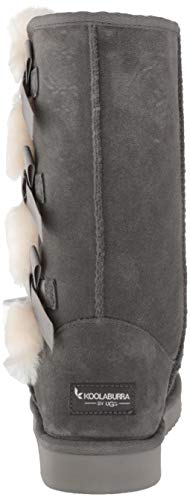 1015875 KOOLABURRA UGG WOMEN'S VICTORIA TALL BOOT SIZE 9 DISCONTINUED STONE GRAY Like New