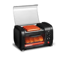 ELITE GOURMET HOT DOG TOASTER OVEN 4 BUN CAPACITY EHD-051B - BLACK - Like New