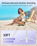 ACKIMA 53'' Selfie Stick Tripod Light Enhanced 4-Leg Cell Phone Stand Camera - Like New