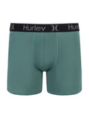 HURLEY REGRIND BOXER BRIEF (5-PACK), MEDIUM 32-34" - PALM TREE COMBO - BLACK - Brand New