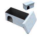 PATHOSIO PETS Cat Hidden Litter Box Furniture Litter Box Enclosure - Light Grey - Brand New