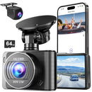 NEZION DASH CAMERA, 4K/1080P DASH CAMERA FRONT AND REAR - Scratch & Dent