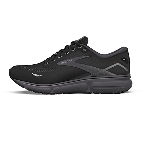 Brooks Women's Ghost 15 GTX Waterproof Neutral Running Shoe Black/Alloy Size 8.5 - Like New
