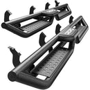 OEDRO Running Boards Two Stairs Design All-Steel Build OEDRO0109 - BLACK - Like New