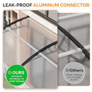 VINGLI WINDOW AWNING DOOR CANOPY EXTERIOR POLYCARBONATE COVER - BLACK - Like New