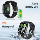 ISKOVI SMART WATCH FOR MEN WOMEN ANSWER MAKE CALLS FITNESS TRACKER - BLACK - Like New