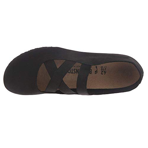 BIRKENSTOCK WOMEN'S SANTA ANA BLACK NUBUCK - SIZE 5 US WOMEN - Scratch & Dent