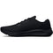 UNDER ARMOUR CHARGED PURSUIT 3 (WOMEN'S) - SIZE 9.5 - Black/Black/Black Like New