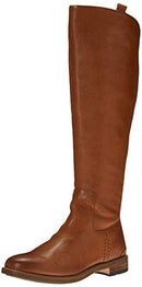 FRANCO SARTO WOMENS MEYER KNEE HIGH FLAT BOOTS 7 LIGHT BROWN LTBROWN Size 7 Like New