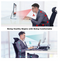 ABOX GSD63HE Electric Powered Standing Desk Converter Monitor Stands - Black - Like New