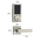 Amazon Basics Grade 3 Electronic Touchscreen Deadbolt Door Keypad Lock Like New