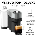Nespresso Vertuo Pop+ Deluxe Coffee and Espresso Maker by Breville, Titan - Like New