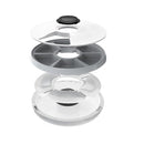 AMAZON BASICS AUTOMATIC PET FEEDER WITH COOLING PACK 12.4" X 12.4" X 2.99" - Like New