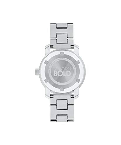 Movado Bold Women's Stainless Steel Case Silver Dial Stainless Steel Bracelet - Like New