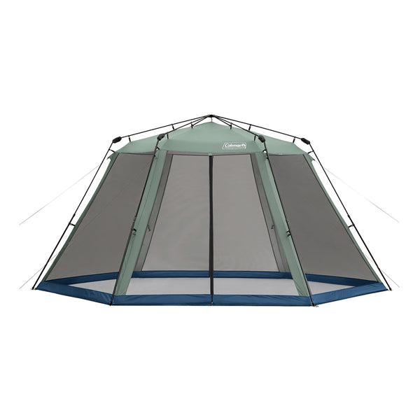 COLEMAN SKYLODGE INSTANT SETUP SCREENED CANOPY TENT, 15X13FT, 2156417 - MOSS - Like New