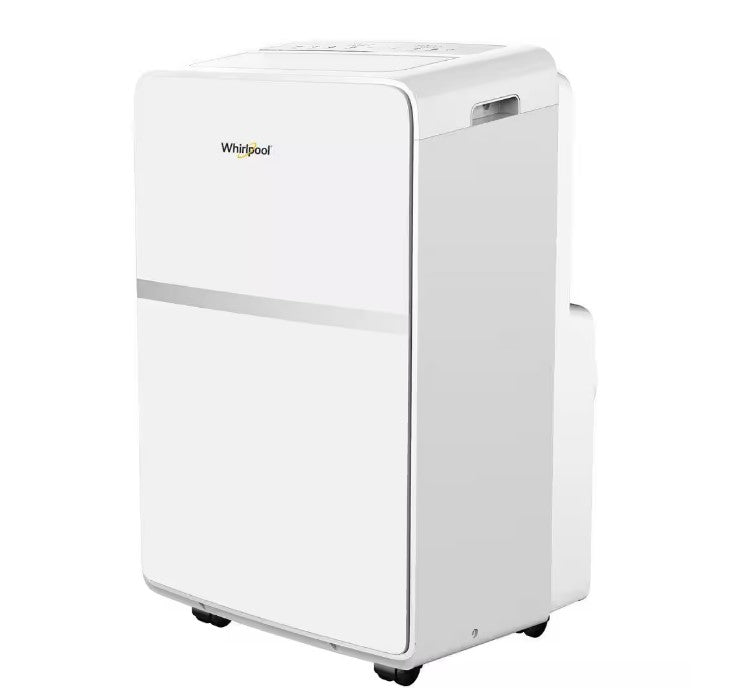 Whirlpool 10,000 BTU ASHRAE/6,500 BTU DOE 115V Portable Air Conditioner - White - Like New