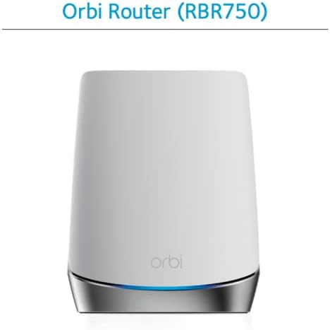 Orbi RBR750 Whole Home AX4200 Tri-Band Mesh WiFi 6 System - Scratch & Dent