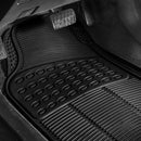 FH Group Automotive Floor Mats - Heavy-Duty Rubber, Universal Fit Full Set - Like New