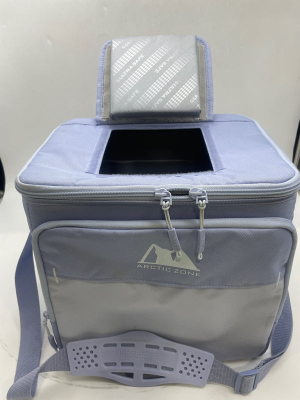 ARCTIC ZONE ESSENTIALS 24 CANS HARD SIDED COOLER - LIGHT PURPLE - Scratch & Dent