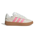 ADIDAS WOMENS GRAND COURT ALPHA 00S SIZE: 5.5 - WHITE/BLISS PINK/GOLD METALLIC - Brand New