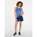 ATHLETIC WORKS WOMEN'S BUTTERCORE RACERBACK TANK TOP, SIZE: L - INSIGNIA BLUE DD - Brand New