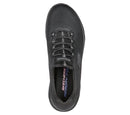 SKECHERS WOMEN'S SUMMITS SNEAKER - SIZE: WOMEN 7.5 - BLACK/BLACK - Like New