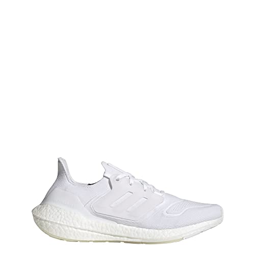 GX5459 ADIDAS MEN'S ULTRABOOST 22 RUNNING SHOE ALL WHITE SIZE 9 - Like New