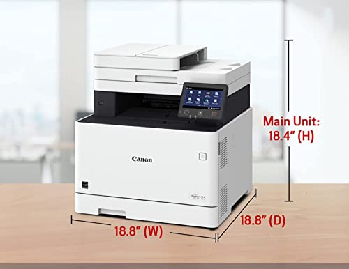 CANON COLOR IMAGECLASS MF741CDW ALL-IN-ONE WIRELESS LASER PRINTER - WHITE - Like New
