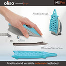 OLISO M2PRO MINI PROJECT STEAM IRON WITH SOLEMATE - TURQUOISE - Like New