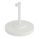 CALIFORNIA UMBRELLA 50LBS ROUND CONCRETE WEIGHTED POWDERCOATED - Scratch & Dent
