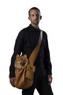 NOAH & PAW DOG SLING CARRIER FOR SMALL DOGS 5-18LB, DOG SLING - CAMEL - Brand New