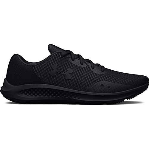 UNDER ARMOUR CHARGED PURSUIT 3 (WOMEN'S) - SIZE 9.5 - Black/Black/Black Like New