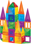 CRA-Z-ART MAGNETIX 60 PIECE 3D MAGNETIC TILES FOR KIDS AGES 3 AND UP - Like New