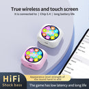 GENERIC YW12 ANC+ENC IN-EAR WIRELESS EARPHONES - WHITE - Like New